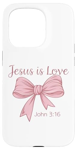 Jesus is love John 3:16 Christ Christen Männer Frauen & Kinder Hülle für iPhone 15 Pro Jesus is love John 3:16 Christ Christen Männer Frauen & Kinder Hülle für iPhone 15 Pro von Jesus Shopp