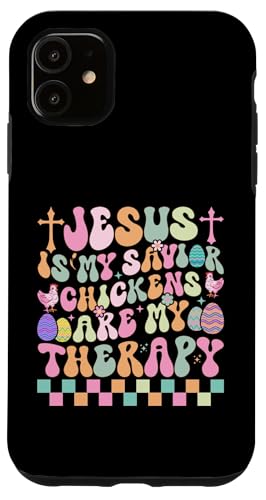 Jesus ist mein Retter, Hühner sind ich, Therapie, Männer, Frauen und Kinder Hülle für iPhone 11 Jesus ist mein Retter, Hühner sind ich, Therapie, Männer, Frauen und Kinder Hülle für iPhone 11 von Jesus Shopp