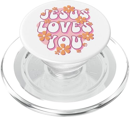 Jesus liebt dich Christen Männer Frauen und Kinder. PopSockets PopGrip für MagSafe Jesus liebt dich Christen Männer Frauen und Kinder. PopSockets PopGrip für MagSafe von Jesus Shopp