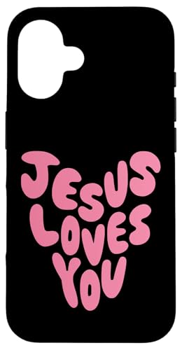 Jesus liebt dich Johannes 3:16 Christus Christen Männer Frauen Kinder Hülle für iPhone 16 Jesus liebt dich Johannes 3:16 Christus Christen Männer Frauen Kinder Hülle für iPhone 16 von Jesus Shopp