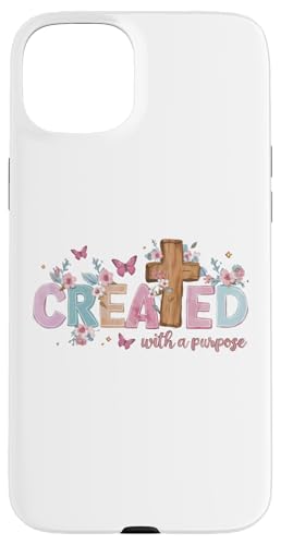 Jesus liebt dich Johannes 3:16 mit einem bestimmten Zweck geschaffen Frühling Hülle für iPhone 15 Plus Jesus liebt dich Johannes 3:16 mit einem bestimmten Zweck geschaffen Frühling Hülle für iPhone 15 Plus von Jesus Shopp
