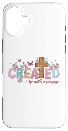 Jesus liebt dich Johannes 3:16 mit einem bestimmten Zweck geschaffen Frühling Hülle für iPhone 16 Plus Jesus liebt dich Johannes 3:16 mit einem bestimmten Zweck geschaffen Frühling Hülle für iPhone 16 Plus von Jesus Shopp