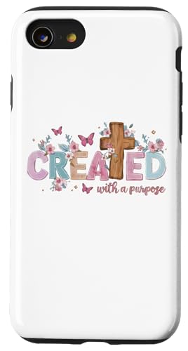 Jesus liebt dich Johannes 3:16 mit einem bestimmten Zweck geschaffen Frühling Hülle für iPhone SE (2020) / 7 / 8 von Jesus Shopp