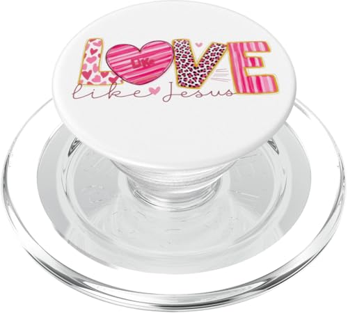 Love like Jesus John 3:16 Christus Christians men women & kids PopSockets PopGrip für MagSafe von Jesus Shopp