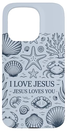I Love Jesus Jesus Loves You Christian Jesus Bibelvers Hülle für iPhone 15 Pro I Love Jesus Jesus Loves You Christian Jesus Bibelvers Hülle für iPhone 15 Pro von Jesus loves you Religious Gifts for Christians