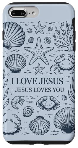 I Love Jesus Jesus Loves You Christian Jesus Bibelvers Hülle für iPhone 7 Plus/8 Plus I Love Jesus Jesus Loves You Christian Jesus Bibelvers Hülle für iPhone 7 Plus/8 Plus von Jesus loves you Religious Gifts for Christians