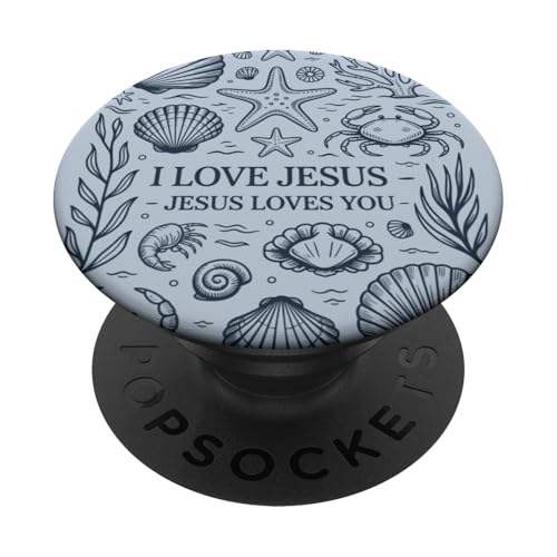I Love Jesus Jesus Loves You Christian Jesus Bibelvers PopSockets Klebender PopGrip I Love Jesus Jesus Loves You Christian Jesus Bibelvers PopSockets Klebender PopGrip von Jesus loves you Religious Gifts for Christians