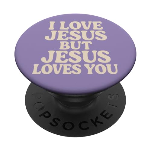 Jesus Loves You Christian Jesus Bibelvers PopSockets Klebender PopGrip Jesus Loves You Christian Jesus Bibelvers PopSockets Klebender PopGrip von Jesus loves you Religious Gifts for Christians