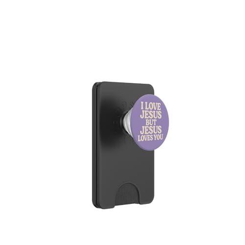 Jesus Loves You Christian Jesus Bibelvers PopSockets PopWallet für MagSafe Jesus Loves You Christian Jesus Bibelvers PopSockets PopWallet für MagSafe von Jesus loves you Religious Gifts for Christians