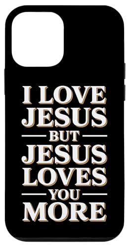 Jesus Loves You More Christian Jesus Bibelvers Hülle für iPhone 12 mini Jesus Loves You More Christian Jesus Bibelvers Hülle für iPhone 12 mini von Jesus loves you Religious Gifts for Christians