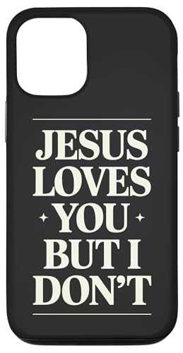 Jesus liebt dich, aber ich bin kein lustiger Christ Hülle für iPhone 12/12 Pro von Jesus loves you Religious Gifts for Christians
