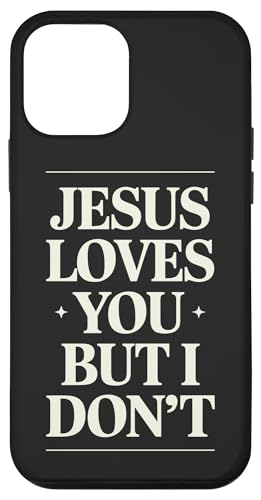 Jesus liebt dich, aber ich bin kein lustiger Christ Hülle für iPhone 12 mini von Jesus loves you Religious Gifts for Christians