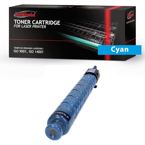 JetWorld Toner Kompatibel Ricoh 842096 Cyan für MPC306ZSP, MPC306ZSPF, MPC307, MPC307 PageKeeper, MPC307SP, MPC307SPF, MPC406ZSPF, Lanier MPC306 6000 Seiten je Tonerkartusche, Hochwertiger Druck von JetWorld