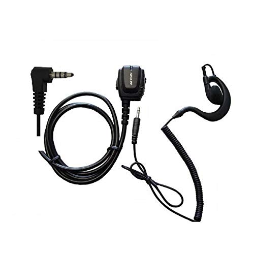 JETFON JDR-1704 E/C Headset für Vertex/Yaesu und Dynascan AD09 1D Walkie von Jetfon