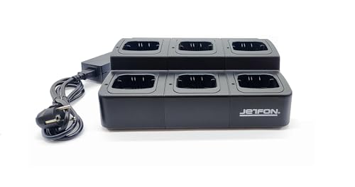 Jetfon Multi M-1400 Multi-Ladegerät für Motorola DP1400 von Jetfon