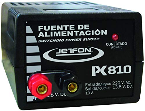 Jetfon PC810 Schaltnetzteil und stabilisiert 10 Amp. max. von Jetfon