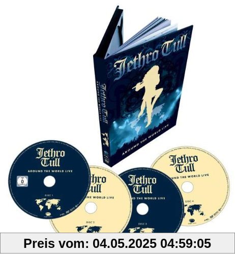 Jethro Tull - Around the World Live [4 DVDs] von Jethro Tull