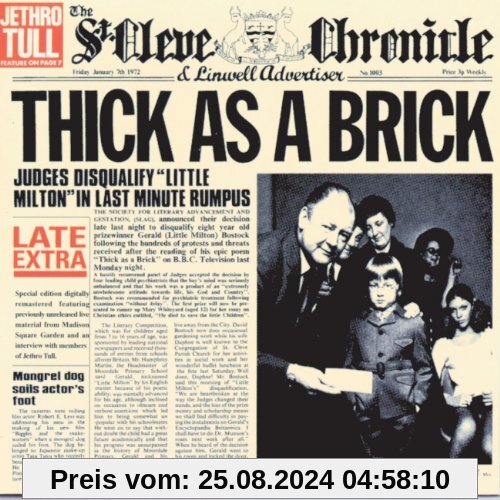 Thick As a Brick von Jethro Tull