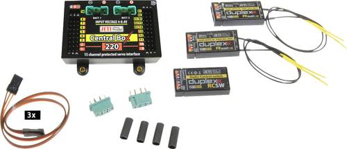 Jeti Central Box 220 Akkuweiche 4 - 8.4V von Jeti