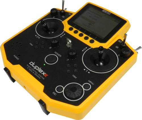 Jeti DS-12 Multimode Gelb Hand-Fernsteuerung 2,4GHz Anzahl Kanäle: 8 von Jeti