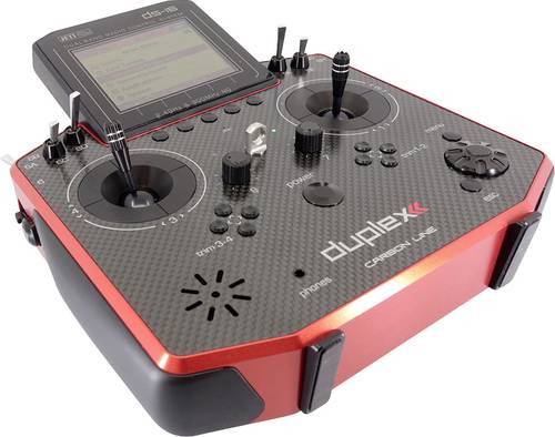 Jeti DS-16 II Rot Hand-Fernsteuerung 2,4GHz Anzahl Kanäle: 24 von Jeti