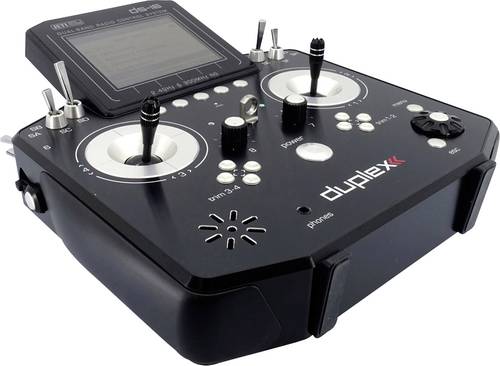 Jeti DS-16 II Schwarz Hand-Fernsteuerung 2,4GHz Anzahl Kanäle: 24 von Jeti