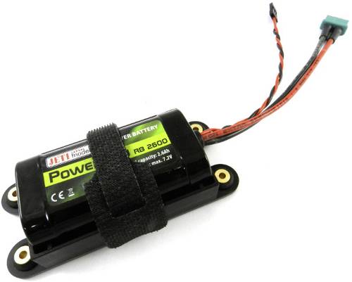 Jeti Modellbau-Akkupack (LiIon) 7.2V 2600 mAh Softcase MPX-Buchse, JR-Buchse von Jeti