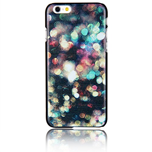 JewelryWe Bunte Nachtlichter Harte Handy Case Schutzhülle Tasche Hülle Rückenschutzhülle für Apple iPhone 6 Plus(5,5"), Mehrfarbig von JewelryWe