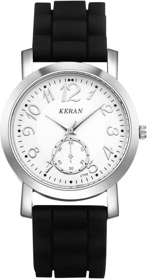 JewelryWe Präzise Technologie hochwertigen Quarzwerks & zuverlässigen Batterie Watch, Wasserdichtigkeit Gut ablesbares Zifferblatt mit klaren Zeigern JewelryWe Präzise Technologie hochwertigen Quarzwerks & zuverlässigen Batterie Watch, Wasserdichtigkeit Gut ablesbares Zifferblatt mit klaren Zeigern von JewelryWe