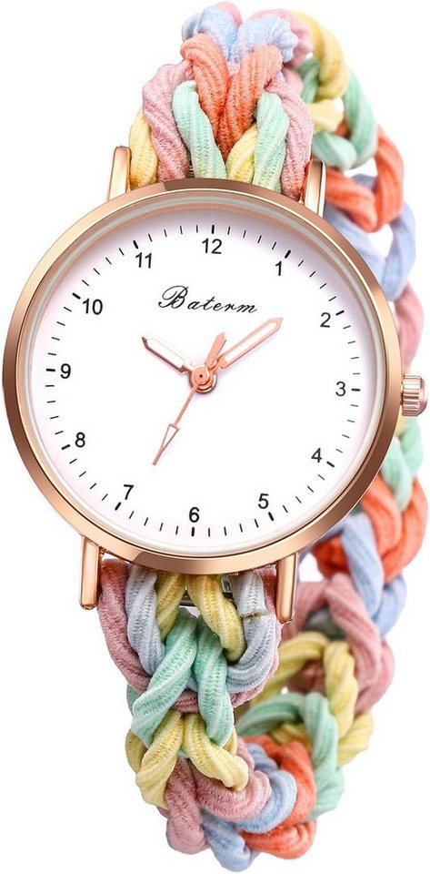JewelryWe Präzise Zeitmessung Zuverlässigem Quarzwerk und Langlebiger Batterie Watch, Elegante Damenaccessoire multifunktional Quarzuhr mit Stretchband JewelryWe Präzise Zeitmessung Zuverlässigem Quarzwerk und Langlebiger Batterie Watch, Elegante Damenaccessoire multifunktional Quarzuhr mit Stretchband von JewelryWe