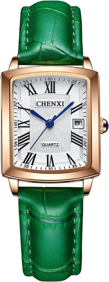 JewelryWe Präzises Quarzwerk Japanisches Zeitumstellung für exakte Zeitmessung Watch, Wasserdicht 3 ATM Spritzwassergeschützt für Alltag Widersteht Regen von JewelryWe