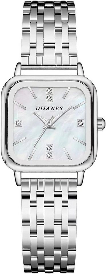 JewelryWe Zifferblatt mit Lumineszenz-Stoff ermöglicht eine klare Ablesbarkeit Watch, Präzise Quarz-Uhrwerk bietet eine Laufzeit mit Langlebiger Batterie von JewelryWe