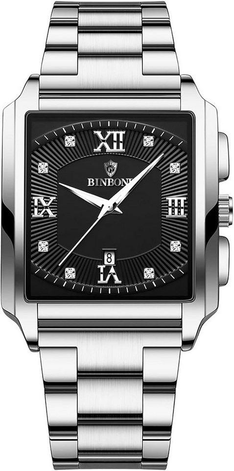 JewelryWe für Herren Damen Watch, Digitale mit Binary-Zeitmodus, Edelstahl & EL-Hintergrundbeleuchtung JewelryWe für Herren Damen Watch, Digitale mit Binary-Zeitmodus, Edelstahl & EL-Hintergrundbeleuchtung von JewelryWe