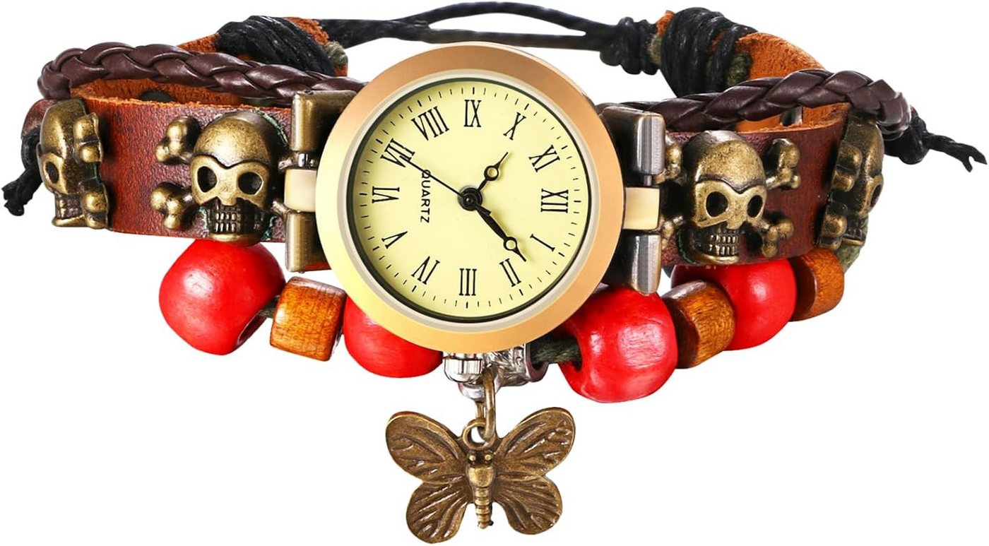 JewelryWe mit Baum Blatt Anhänger für Frau Mädchen Watch, mit Spikes – Stilvolle Vintage Armbanduhr ⌚ JewelryWe mit Baum Blatt Anhänger für Frau Mädchen Watch, mit Spikes – Stilvolle Vintage Armbanduhr ⌚ von JewelryWe