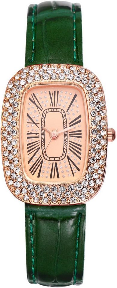 JewelryWe mit Präzise Zeitmessung Hochwertiges Quarzwerk und langlebige Batterie Watch, Alltagstauglich Wasserdichtigkeit von 1 bar (ATM) Uhr für den Alltag von JewelryWe