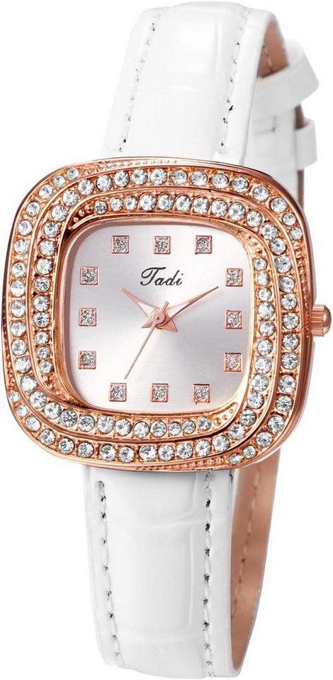 JewelryWe mit Präzise Zeitmessung Hochwertiges Quarzwerk und langlebige Batterie Watch, Einfache Einstellung Leichtgewichtige Uhr mit maximalem Tragekomfort von JewelryWe