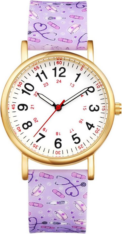 JewelryWe mit Präzise Zeitmessung Hochwertiges Quarzwerk und langlebige Batterie Watch, Wasserdichte 3ATM Schutz Alltagstaugliche Uhren für täglichen Gebrauch von JewelryWe