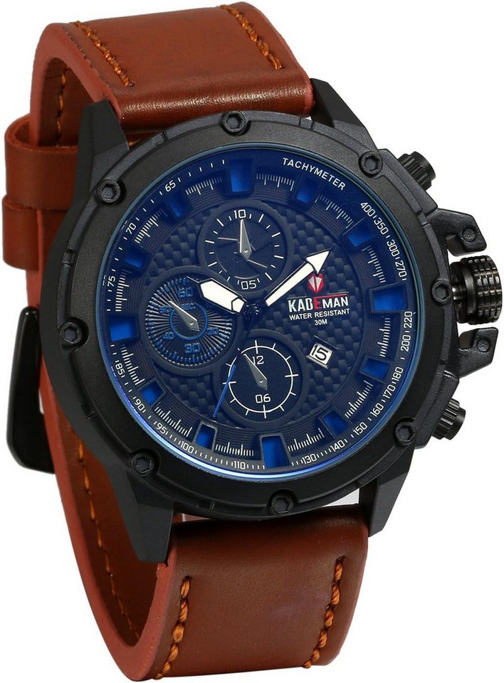 JewelryWe mit Präzises Quarzwerk mit klarem Zifferblatt und Kalenderfunktion Watch, Langlebig Wasserfest für Alltagstauglichkeit bei Regen oder Spritzern JewelryWe mit Präzises Quarzwerk mit klarem Zifferblatt und Kalenderfunktion Watch, Langlebig Wasserfest für Alltagstauglichkeit bei Regen oder Spritzern von JewelryWe
