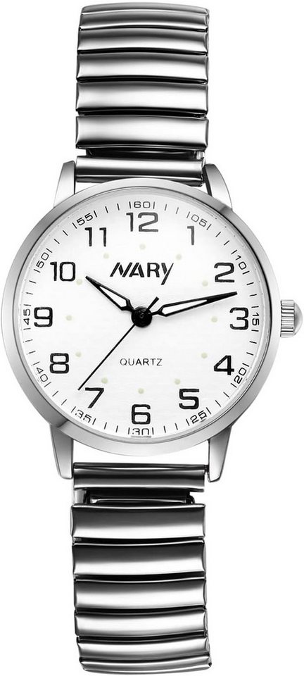 JewelryWe mit Römischen Ziffern/Digital Zifferblatt Watch, mit Analog Quarz Pärchen Klassisch Rechteckig Elastisch Legierung von JewelryWe