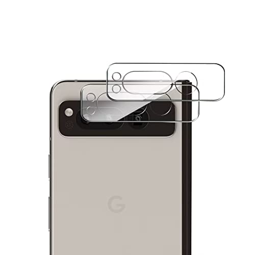 Jewloofa Schutzfolie für Google Pixel Fold Kameraschutz glas [2 Stück], HD/Bläschenfrei/Anti-Kratzer, Kamera Panzerfolie für Google Pixel Fold von Jewloofa