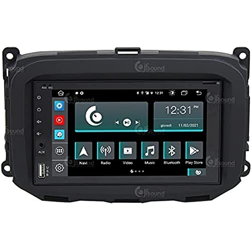 Costum fit Autoradio für Alfa Romeo Giulietta Android GPS Bluetooth WiFi Dab USB Full HD Touchscreen Display 6.2" Easyconnect 8-Kern-Prozessor Sprachbefehle von Jf Sound car audio system