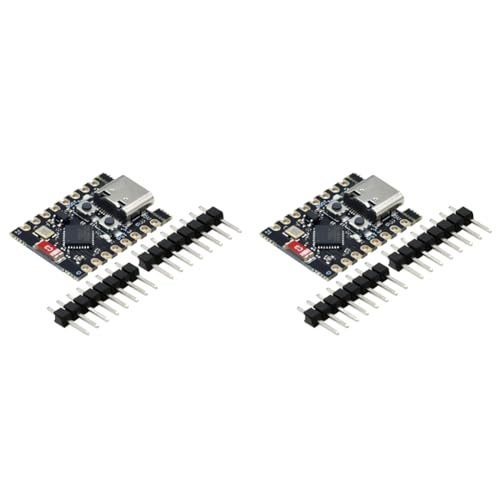 Jgzzmxuq 2 Sets Von ESP32-C3 Entwicklungskarten Supermini-Entwicklungskarte Entwicklungskarte WiFi Single-Core-Prozessor Bluetooth Jgzzmxuq 2 Sets Von ESP32-C3 Entwicklungskarten Supermini-Entwicklungskarte Entwicklungskarte WiFi Single-Core-Prozessor Bluetooth von Jgzzmxuq
