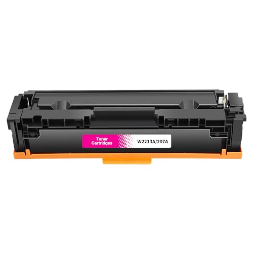 207A Toner Magenta (Mit Chip) Kompatibel für HP 207A W2213A für HP Color Laserjet Pro MFP M283fdw M255dw M282nw M283fdn M255nw M255 M282 M283 ( 1er-Pack) von Jhaan