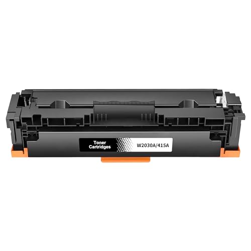 415A Toner (Mit Chip) Kompatible für HP 415A Multipack Tonerkartusche für W2030A W2032A W2030X W2031A W2033A Color Laserjet Pro MFP M479fdw Toner M479fnw M479fdn M479dw M454dn M454dw M479 (1x Schwarz) von Jhaan