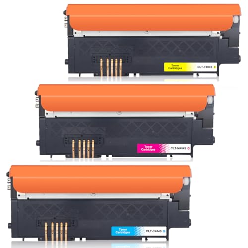 CLT-P404C CLT-404S Toner für Samsung C480W Kompatibel für Toner Samsung Xpress SL C480F WC430W C430 C480 CF480FN C48X C43X Series Drucker (3er-Pack) von Jhaan