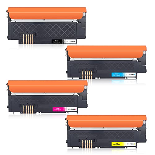 CLT-P404C P404C Toner für Samsung C480W Xpress SL C480FW C430W C480 C48X C430 C480FN CLT-K404S CLT-Y404S CLT-C404S CLT-M404S C43X Series (Schwarz Cyan Gelb Magenta, 4er-Pack) von Jhaan