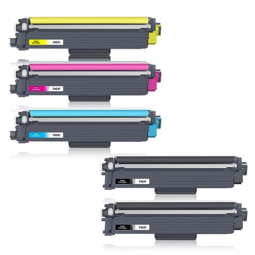 TN-243CMYK TN247 Kompatibel für Toner Brother MFC L3750CDW DCP-L3550CDW MFC-L3750CDW MFC-L3770CDW MFC-L3730CDN HL-L3230CDW HL-L3210CW MFC-L3710CW TN 243CMYK TN 247 TN-243 (5er-Pack) von Jhaan