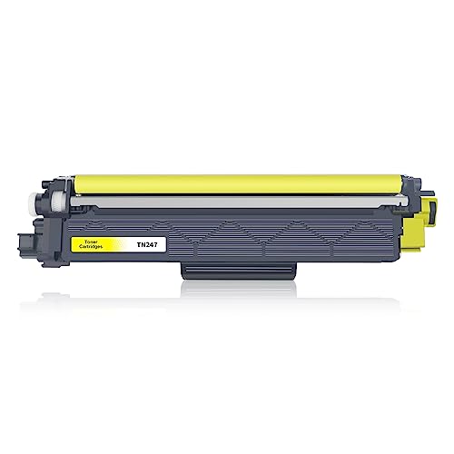 Toner Kompatibel für Brother TN-247 TN-243 TN-247Y Gelb für Toner Brother MFC L3750CDW DCP-L3550CDW MFC-L3770CDW HL-L3210CW HL-L3230CDW MFC-L3710CW TN 243 TN247 (1er-Pack) von Jhaan