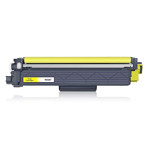 TN247 Kompatibel für Brother TN-243CMYK Toner für Brother MFC L3750CDW TN243 Brother MFC-L3750CDW DCP-L3550CDW MFC-L3770CDW HL-L3210CW HL-L3230CDW MFC-L3730CW (1x Gelb) von Jhaan