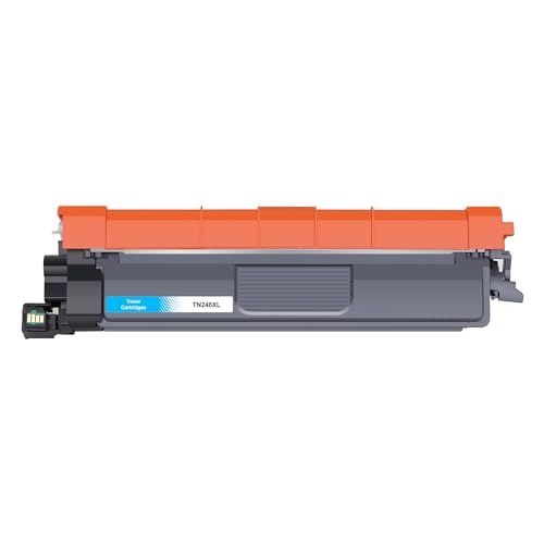 TN248 TN248XL Toner Kompatibel für TN-248 Toner für TN-248XL Brother MFC-L3760CDW DCP-L3520CDWE DCP-L3520CDW DCP-L3560CDW MFC-L8390CDW MFC-L3740CDWE MFC-L3740CDW (1X Cyan) von Jhaan